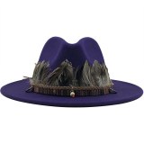 New Women Men Wool Fedora Hat Hats JX-6688