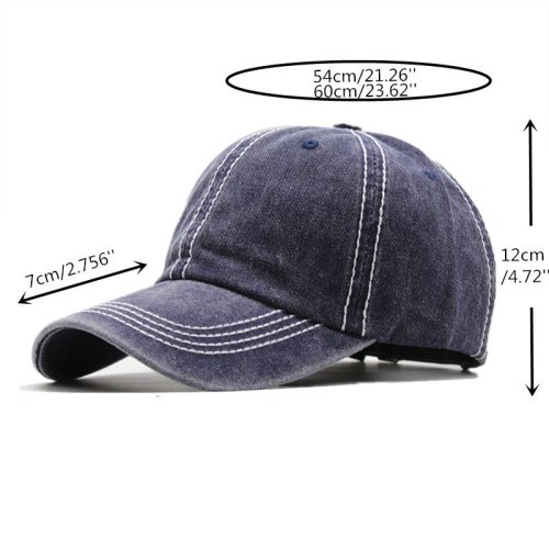 Simple Solid Men's Baseball Hat Hats JX-0269