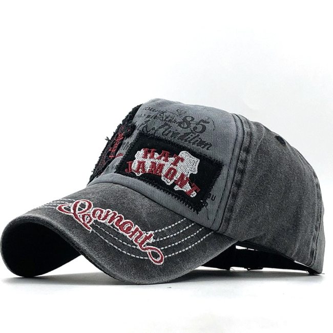 Outdoor Cotton Unisex Fishing Baseball Hats JX-20056