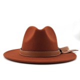 Women's Felt Hat Jazz Bowler Hat Hats JX-6463