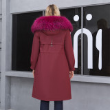 Fashion Real Fur Parka Parkas 2020P01236 