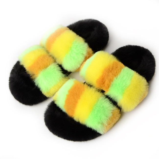 Fashion Faux Fur Slipper Slippers 2020-0663