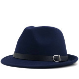 Fashion Men's Felt Fedora Hat Dad Jazz Hat Hats JX-30644453