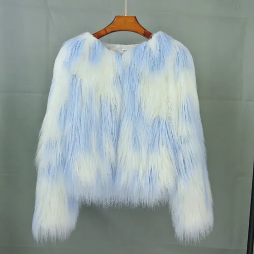 New Fashion Women Winter Faux Fur Coat Coats WT-D63