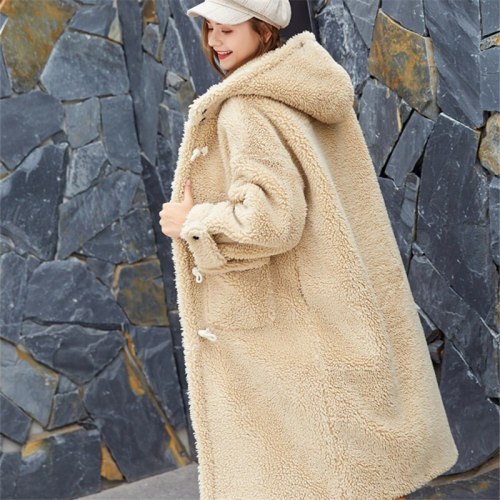 Winter Faux Lamb Fur Coat Coat 	 LM-26