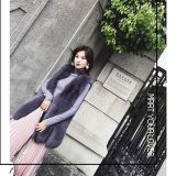 Winter Fashion Casual Faux Fox Fur Vest Coats  MJ-36