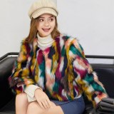 New Fashion Faux Fur Overocat Coats WTD-369