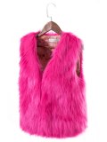 Winter Fashion Waistcoat Women Faux Fur Vest MJ-16