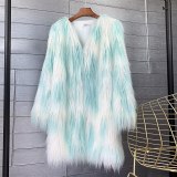Faux Fur Coat Coats 9536