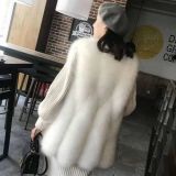 Winter Fashion Casual Faux Fox Fur Vest Coats  MJ-36