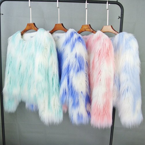 New Fashion Women Winter Faux Fur Coat Coats WT-D63
