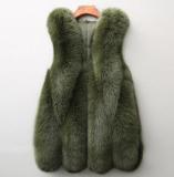 Winter Women Faux Rabbit Fur Vest