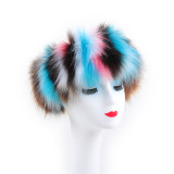 Faux Fur Headband for Women Furry Hair Hats HY-FHLMFD69