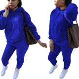 Long Sleeve Sweater Hoodies+Pants Bodysuits 412252
