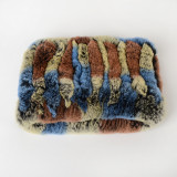 Winter Warm Rabbit Fur Neckerchief Neckgaiter Headbands Scarves