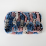 Winter Warm Rabbit Fur Neckerchief Neckgaiter Headbands Scarves