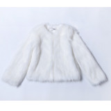 Furry Faux Fur Coat Coats WT-D12389