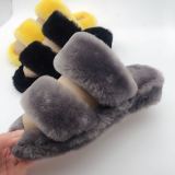Fashion women fur slippers 338815