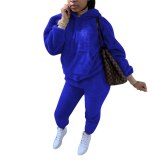Long Sleeve Sweater Hoodies+Pants Bodysuits 412252
