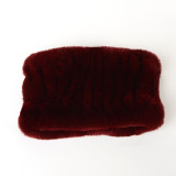 Winter Warm Rabbit Fur Neckerchief Neckgaiter Headbands Scarves