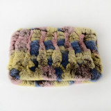 Winter Warm Rabbit Fur Neckerchief Neckgaiter Headbands Scarves