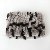 Winter Warm Rabbit Fur Neckerchief Neckgaiter Headbands Scarves
