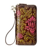 Anti-theft Brush Women Leather Large Capacity Wallets Bags With Purse 60041
