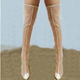 Fashion Over The Knee Boots Pointed Toe High Heels M2911