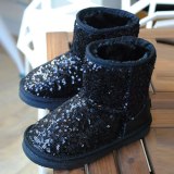 Winter Girls Sparkly Snow Boots E1728