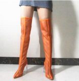 Fashion Over The Knee Boots Pointed Toe High Heels M2911