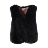 Winter Coat Bodywarmer Women Faux Fur Vest