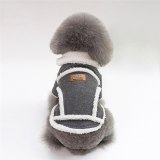 Thick Fur Collar Pet Dog Coat for Small Dogs Winter Warm Dog Clothes BG-Y00156