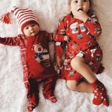 Baby Autumn Rompers Christmas Newborn Cotton Clothes
