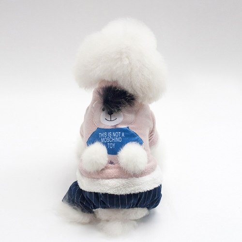 Winter Cotton Warm Pet Clothes For Dogs New Thickened Bear Costumes BG-Y00752