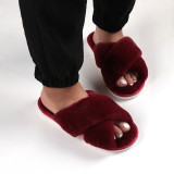 Fashion Faux Fur Slipper Slippers HY—DJ2296107N