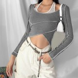 Jazz Dance Clothes For Women Hip Hop Dance Crop Tops T1738676