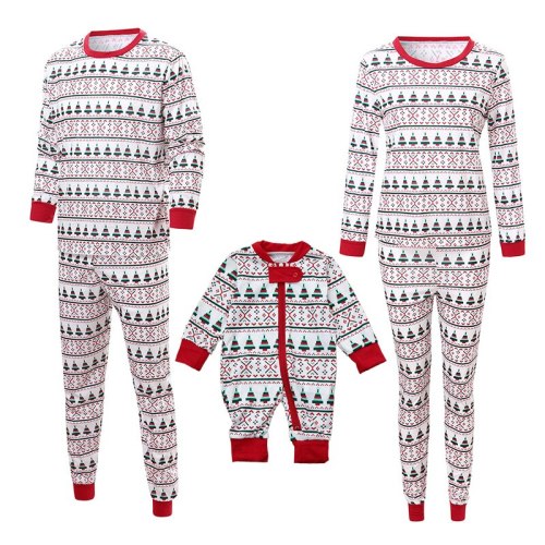 Fashion Christmas Pajamas Family Matching Clothes 851