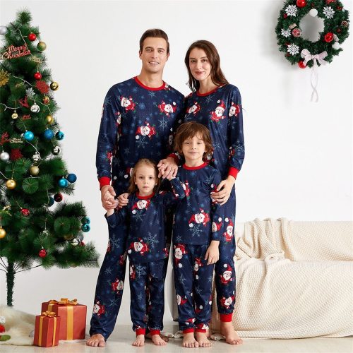 Fashion Christmas Pajamas Family Matching Clothes 2058
