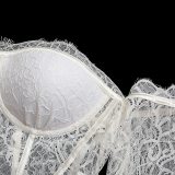 Women's Bra Push Up Bralette Long Sleeve Tops Z0597A