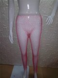 Hot Sale Stage Costume Accessories Sexy Grid Flashing Diamond Pants YX1052