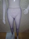 Hot Sale Stage Costume Accessories Sexy Grid Flashing Diamond Pants YX1052