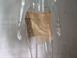 Costume Rhinestone Diamond Chain Sexy Mini Skirt YX621