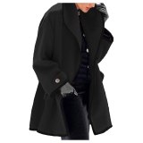 Women Winter Long Faux Wool Coat Coats 2399#