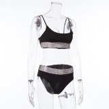 2020 Women Bling Diamants Swimwear Swimsuits YX6195