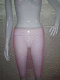 Sexy Rhineestone Beach Night Club Elastic Band Mini Skirt YX959
