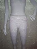 Sexy Rhineestone Beach Night Club Elastic Band Mini Skirt YX959