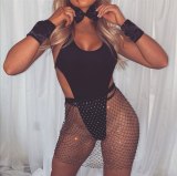 Sexy Rhineestone Beach Night Club Elastic Band Mini Skirt YX959