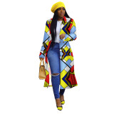 Fashion Colorful Cell Coat Coats G8056