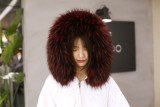 High Quality Faux Fur Collars Winter Jacket Hood Decorative DIY Clothes 99689