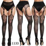 Women's Thigh High Solid Stockings Fishnet Over Knee Socks Lingeries Underwear 1111